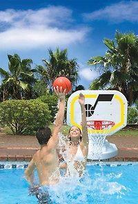 Poolmaster® Utah Jazz Competition Style Poolside Basketball Game