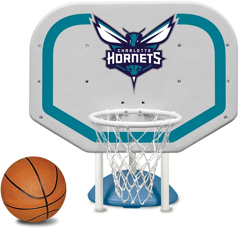 Poolmaster® Charlotte Hornets Pro Rebounder Style Poolside Basketball Game