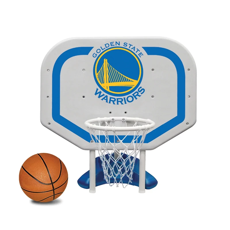 Poolmaster® Golden State Warriors Pro Rebounder Style Poolside Basketball Game