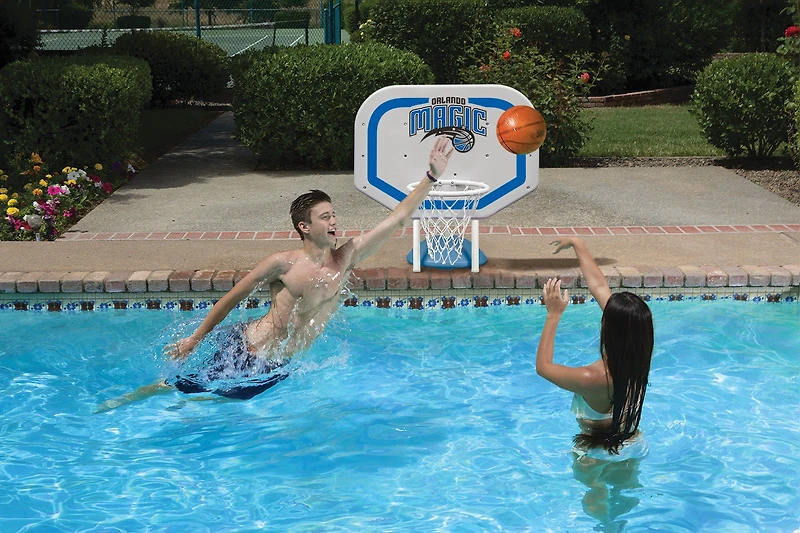 Poolmaster® Orlando Magic Pro Rebounder Style Poolside Basketball Game