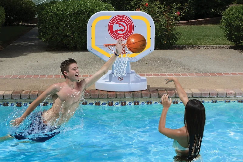Poolmaster® Atlanta Hawks Competition Style Poolside Basketball Game