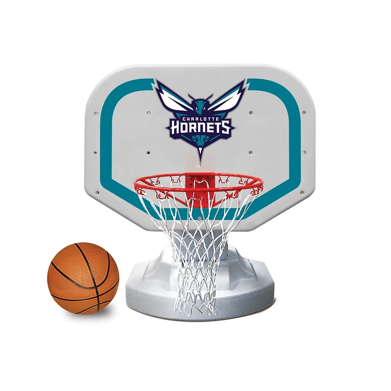 Poolmaster® Charlotte Hornets Competition Style Poolside Basketball Game