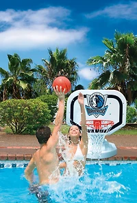 Poolmaster® Dallas Mavericks Competition Style Poolside Basketball Game