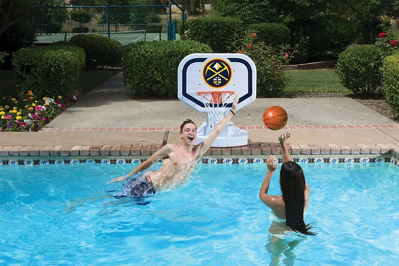 Poolmaster® Denver Nuggets Competition Style Poolside Basketball Game