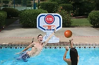 Poolmaster® Detroit Pistons Competition Style Poolside Basketball Game