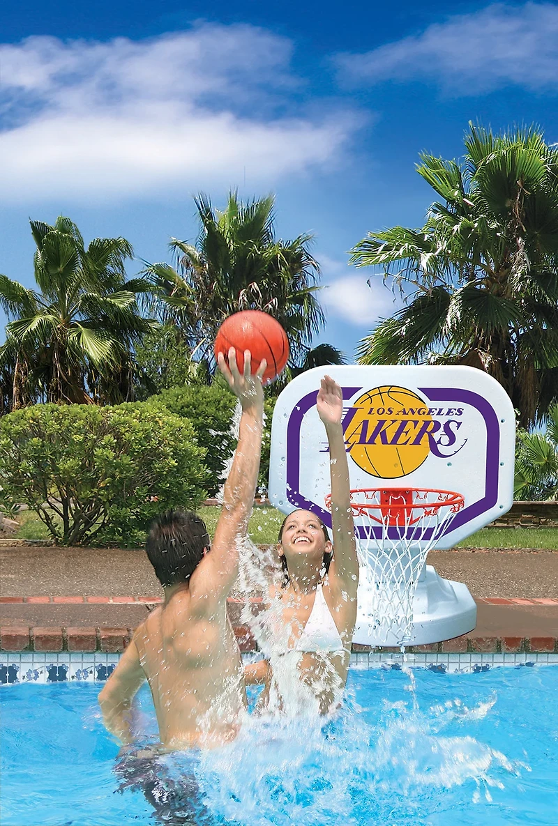 Poolmaster® Los Angeles Lakers Competition Style Poolside Basketball Game