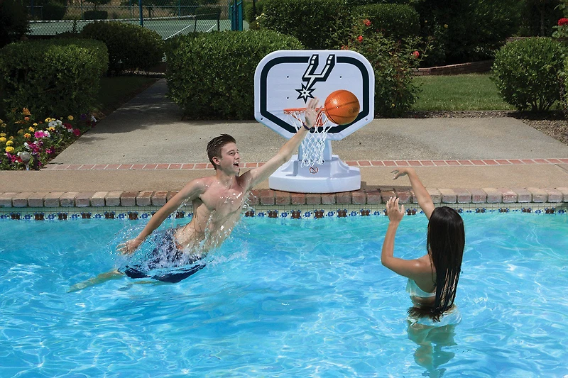 Poolmaster® San Antonio Spurs Competition Style Poolside Basketball Game