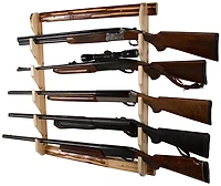 Rush Creek 6-Gun Rack with Storage