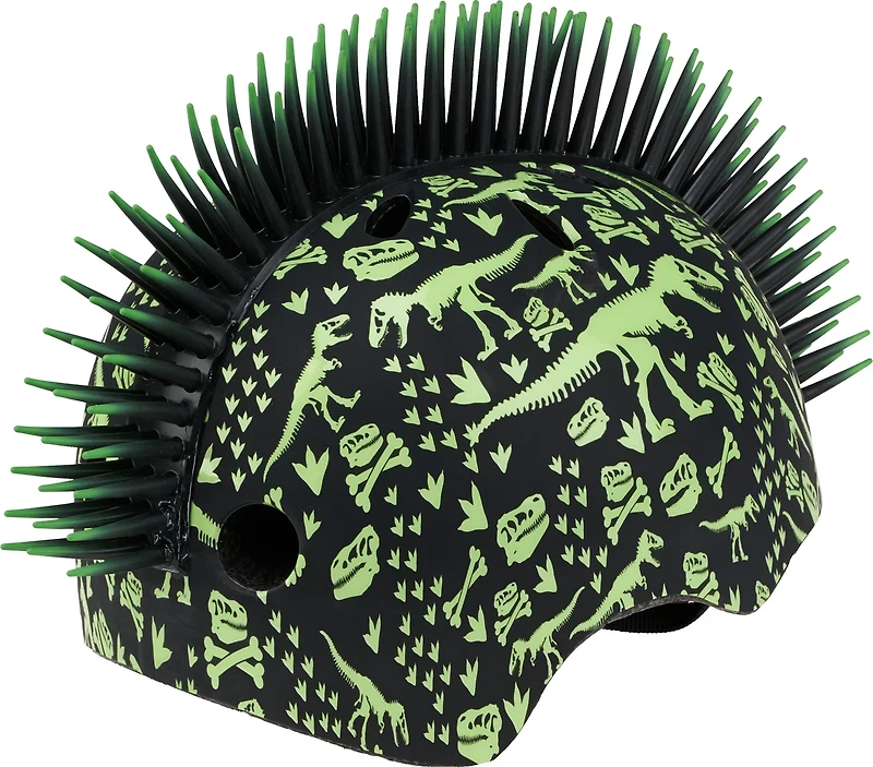 Raskullz T-Rex Bonez Mohawk Toddler Bike Helmet
