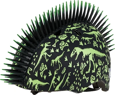 Raskullz T-Rex Bonez Mohawk Toddler Bike Helmet