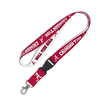 WinCraft University of Alabama 3/4" Lanyard with Detachable Buckle