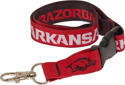 WinCraft University of Arkansas 3/4" Lanyard with Detachable Buckle