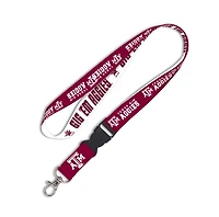 WinCraft Texas A&M University 3/4" Lanyard with Detachable Buckle