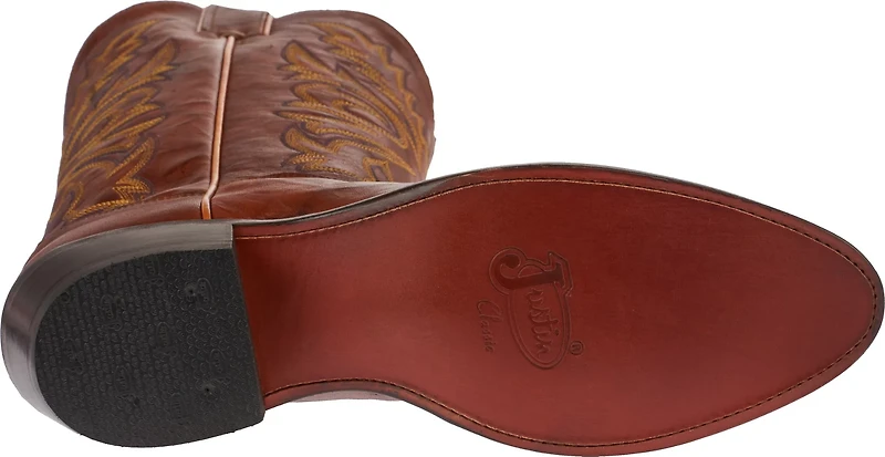 Justin Men's Round Toe Western Boots
