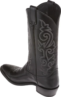 Justin Men's Calfskin Round Toe Western Boots
