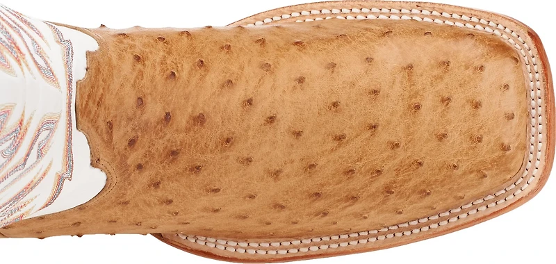 Justin Men's Full Quill Ostrich AQHA Remuda Western Boots