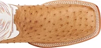 Justin Men's Full Quill Ostrich AQHA Remuda Western Boots