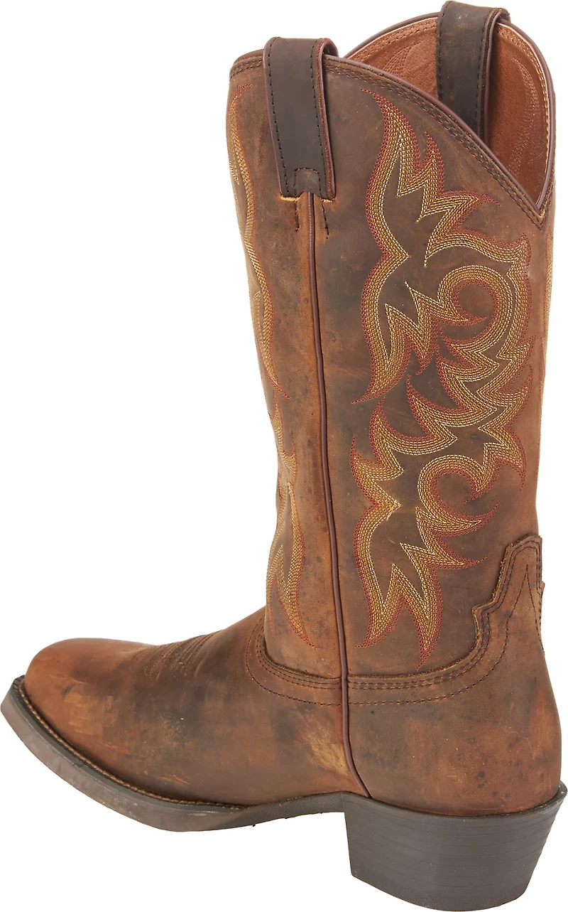 Justin Men's Sorrel Apache Stampede Western Boots