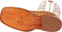 Justin Men's Full Quill Ostrich AQHA Remuda Western Boots