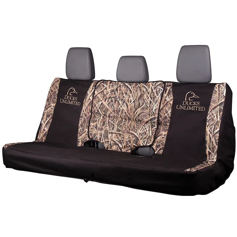 Ducks Unlimited Mossy Oak Camo FS Bench Seat Cover