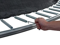 JumpZone Premium 15' x 17' Oval Trampoline with Enclosure Box 2 of 2