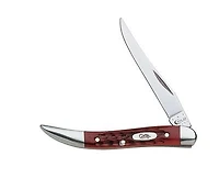 Case® Cutlery Pocket Worn Bone Stainless-Steel Small Texas Toothpick Folding Knife