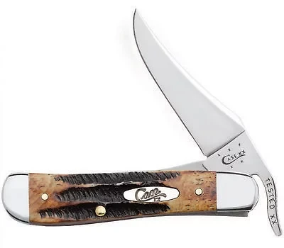 Case® Cutlery 6.5 Bone Stag Russlock Folding Knife