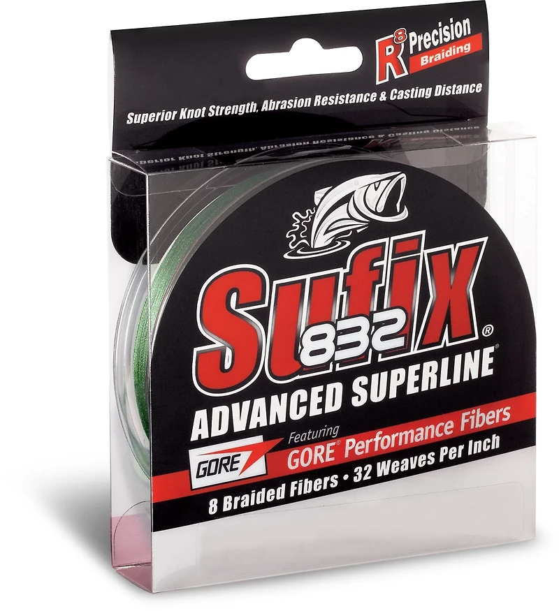 Sufix 832 Advanced Superline 15 lb. - 150 yards Braided Fishing Line