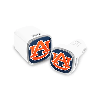 Prime Brands Group Auburn University USB Chargers 2-Pack