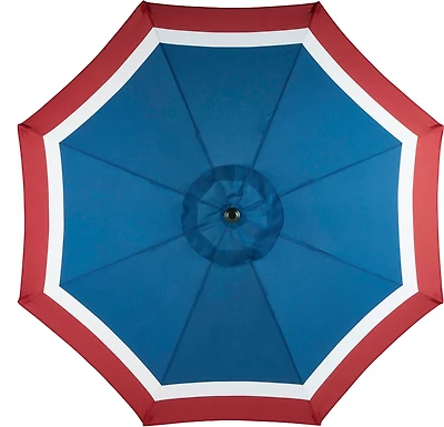 Mosaic 9' Round Steel Market Umbrella