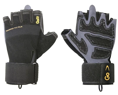 GoFit Adults' Diamond-Tac Weightlifting Gloves
