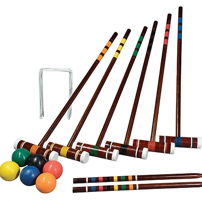 Franklin Sports 6-Player Intermediate Croquet Set