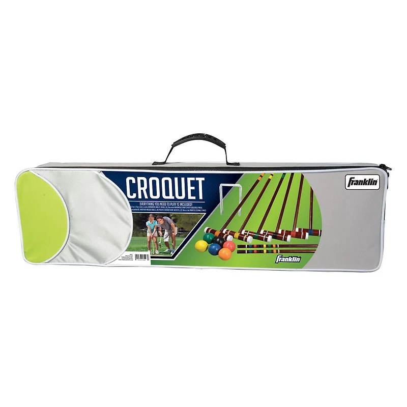 Franklin Sports 6-Player Intermediate Croquet Set