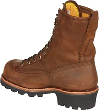 Chippewa Boots Men's Bay Apache EH Steel Toe Lace Up Work Boots
