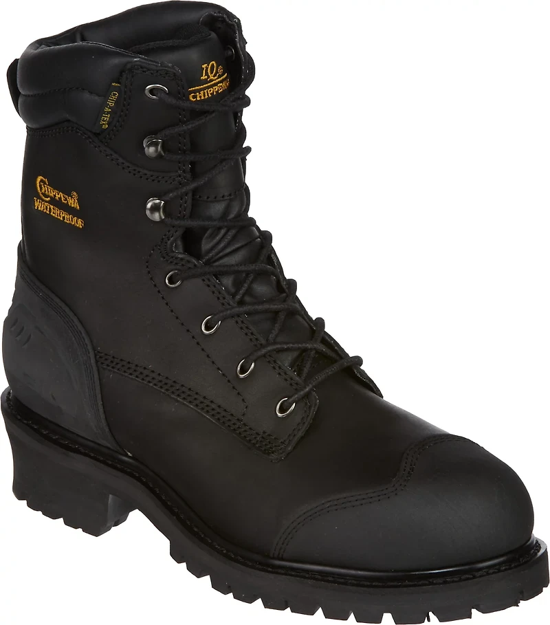 Chippewa Boots Oiled Insulated EH Steel Toe Lace Up Work Boots