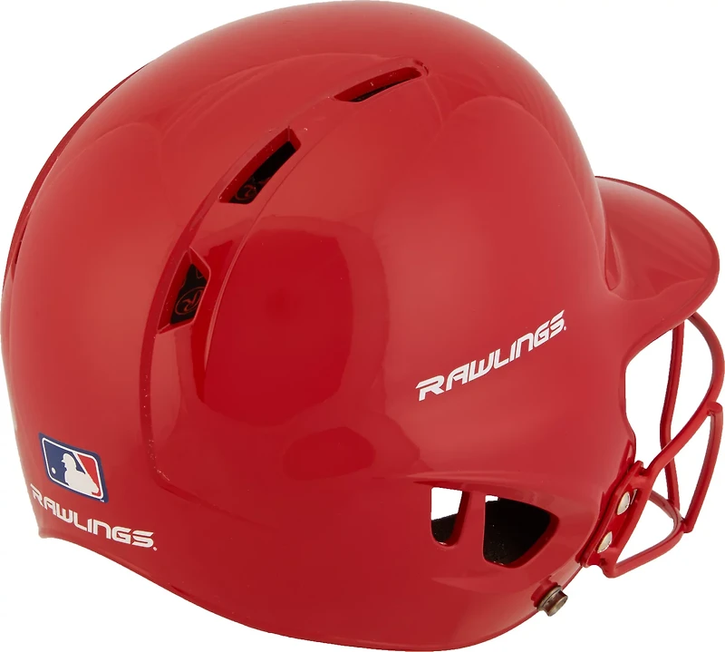 Rawlings Youth MLB Authentic Style T-Ball Batting Helmet with Faceguard