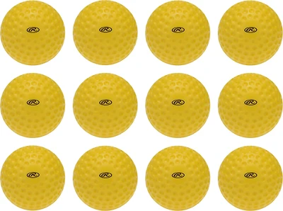 Rawlings 9 in Pitching Machine Baseballs 12-Pack
