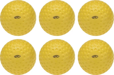 Rawlings Pitching Machine 12 in Softballs 6-Pack