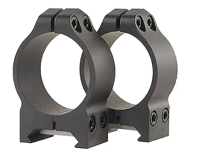 Warne Maxima/Magnum Permanent 1 in Medium Fixed Scope Mount Rings