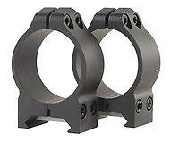 Warne Maxima/Magnum Permanent 1 in Medium Fixed Scope Mount Rings