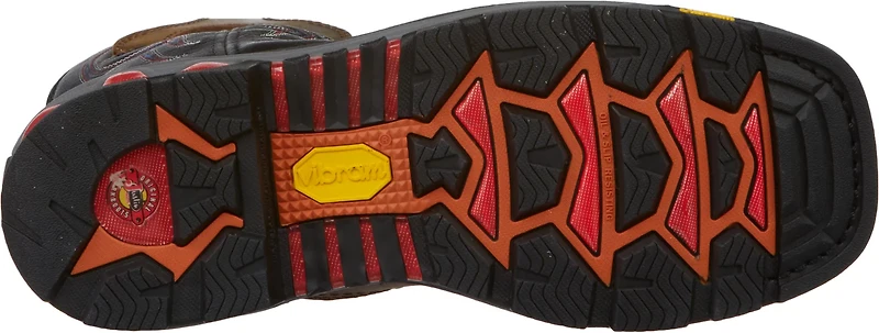 Justin Men's Commander X5 EH Steel Toe Wellington Work Boots