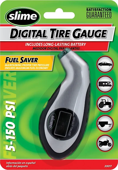 Slime 5 - 150 PSI Digital Sport Tire Gauge