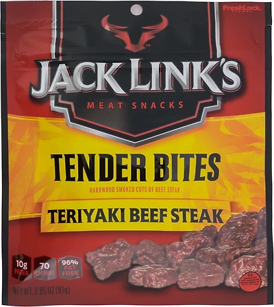 Jack Link's 2.85 oz Teriyaki Beef Tender Bites