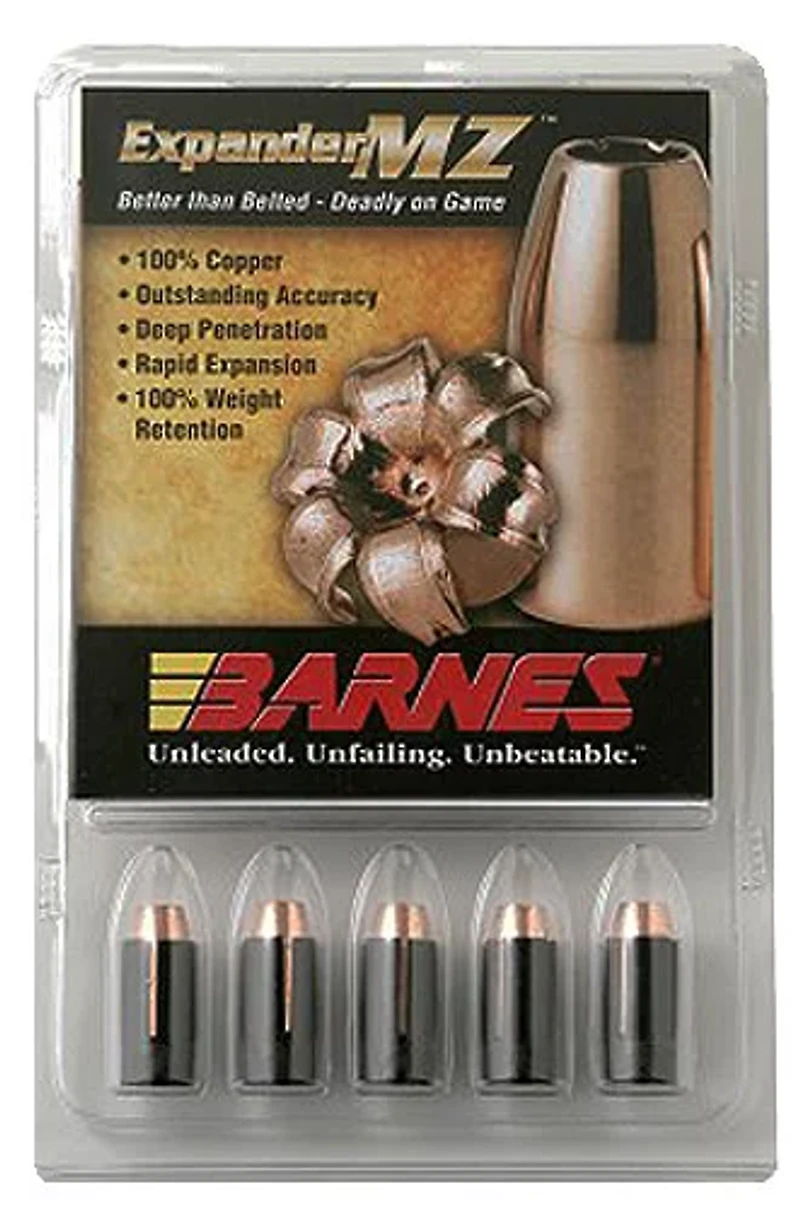 BARNES .50 Expander MZ Black Powder Bullets