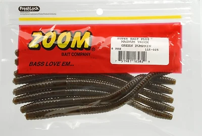 Zoom Magnum 7" Trick Worms 8-Pack