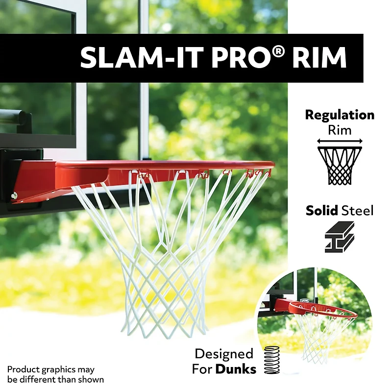 Lifetime 54 in Portable Polycarbonate Basketball Hoop