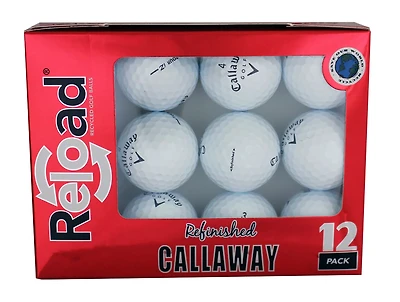 Reload™ Callaway Refinished Golf Balls 12-Pack
