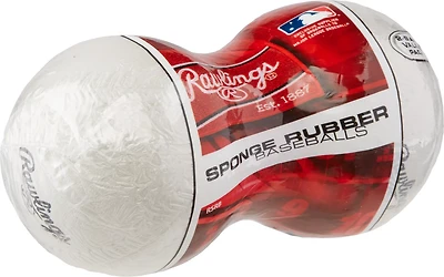 Rawlings Sponge Rubber Baseballs 2-Pack
