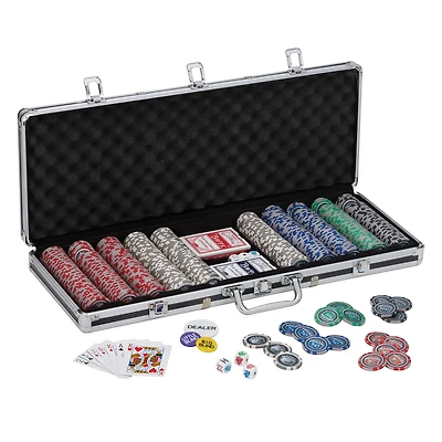 Fat Cat Bling Poker Set