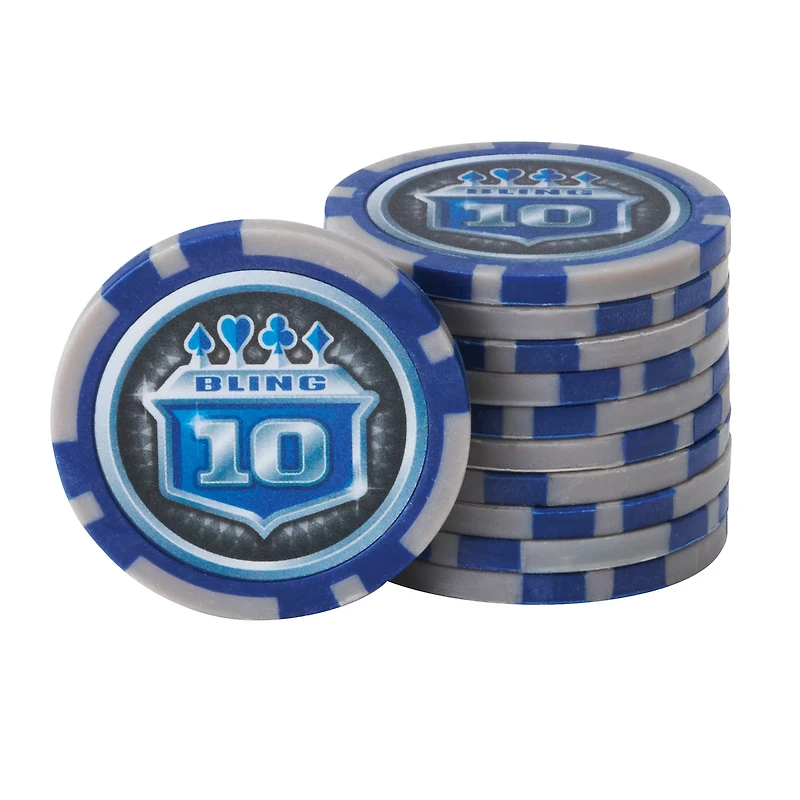 Fat Cat Bling Poker Set